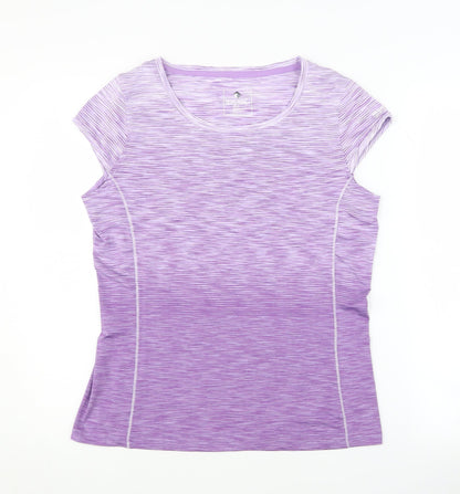 Regatta Women's Purple Short Sleeve Athletic Top