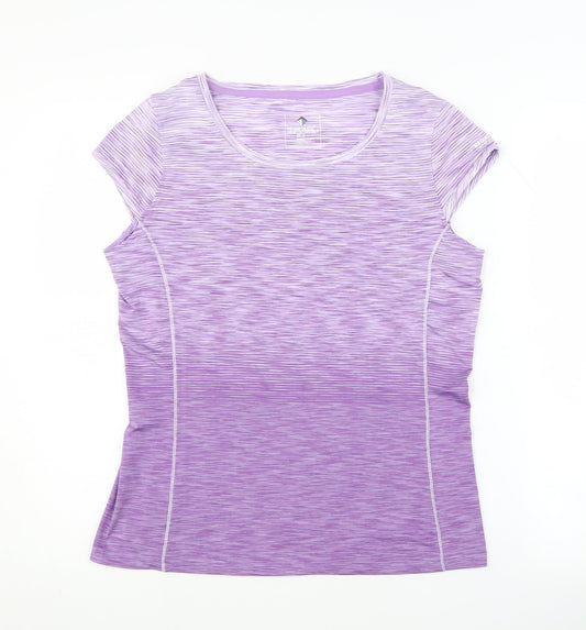 Regatta Women's Purple Short Sleeve Athletic Top