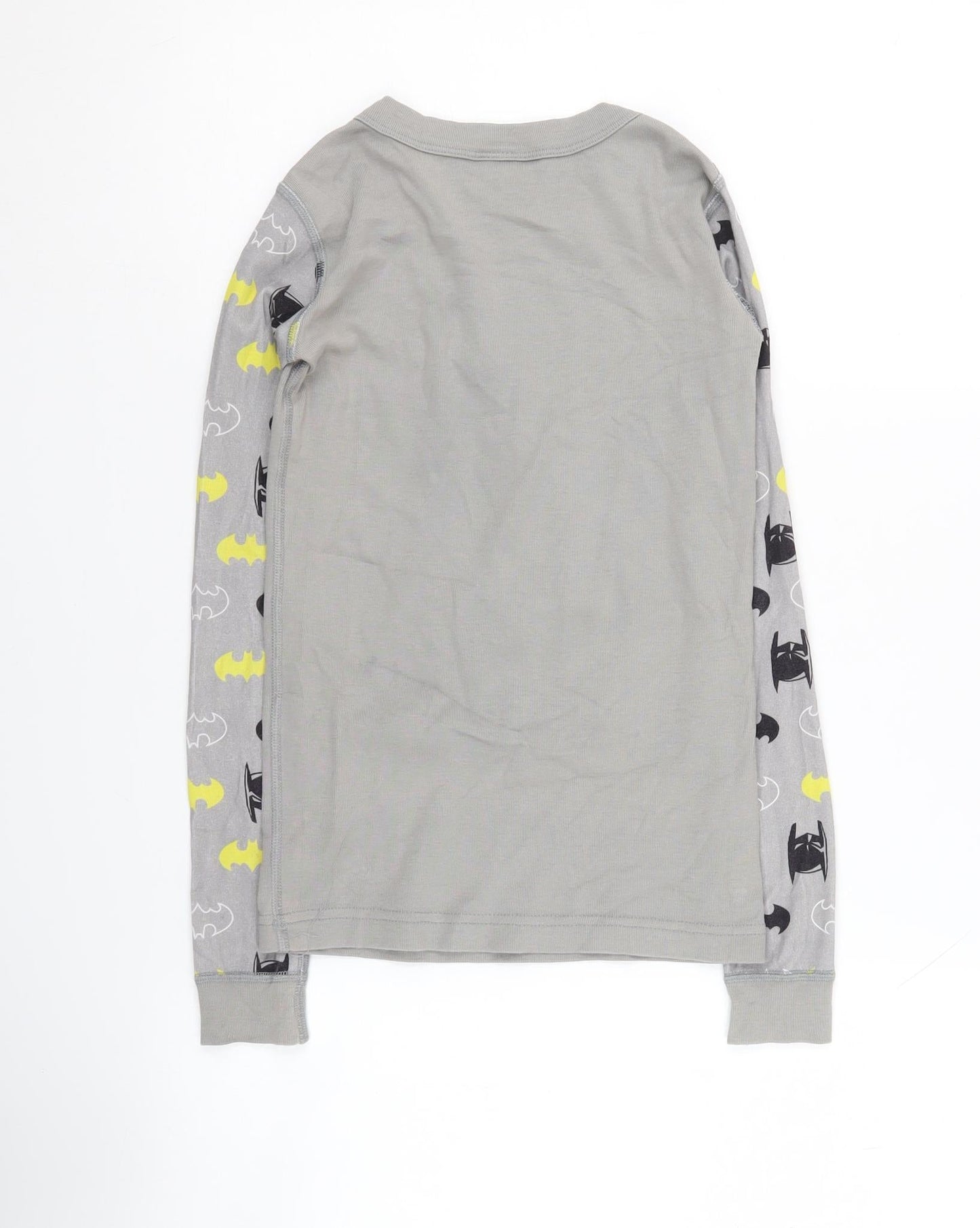 Hanna Andersson Boys' Batman Grey Long Sleeve T-Shirt Size 10