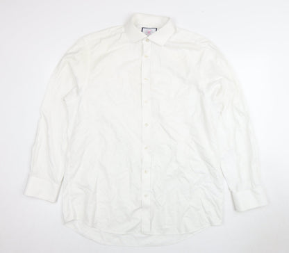 Mens UK Collar Size 42/89 cm Charles Tyrwhitt Smart White  Dress Shirt