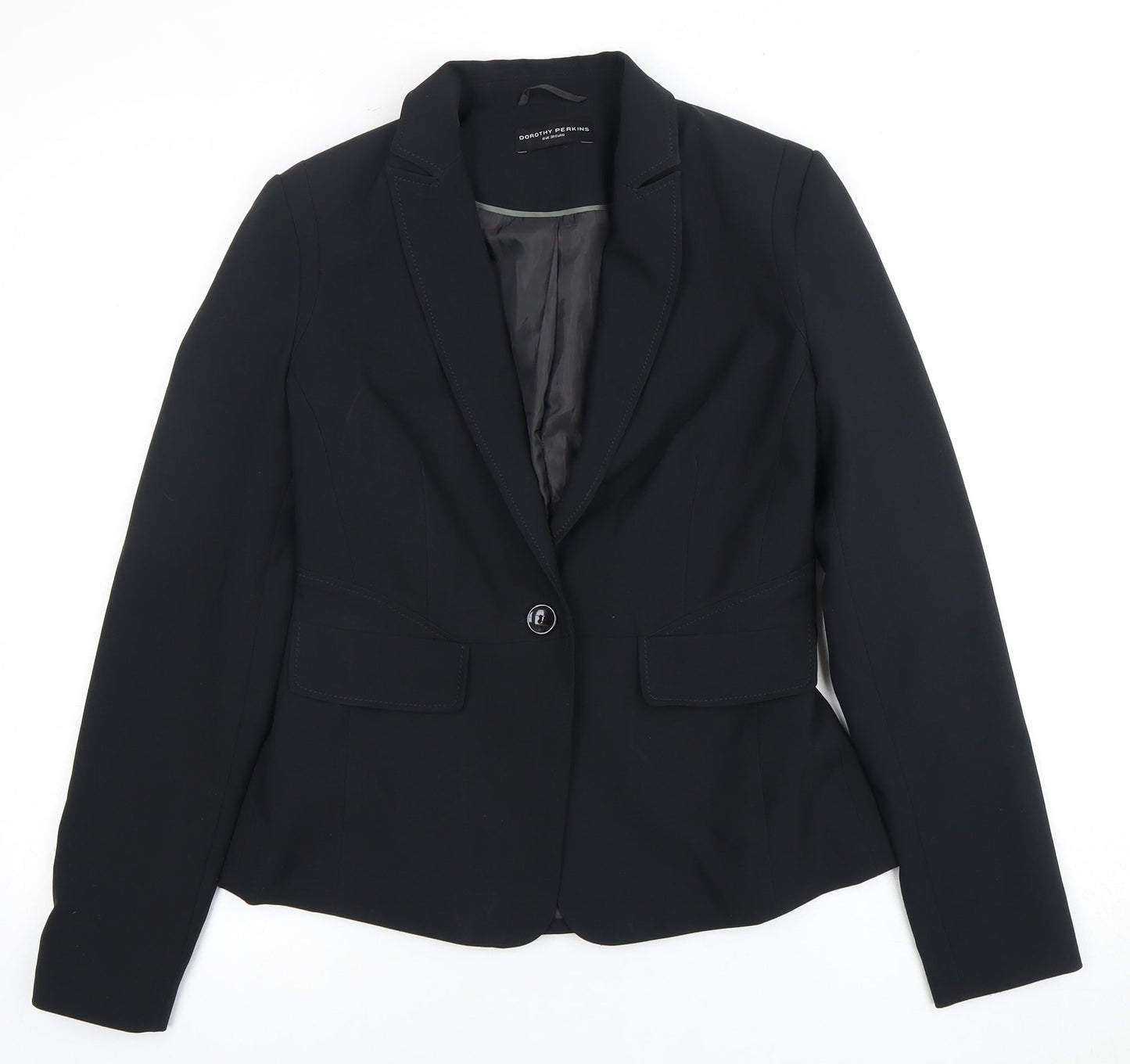 Dorothy Perkins Women's Black Suit Jacket Size 10