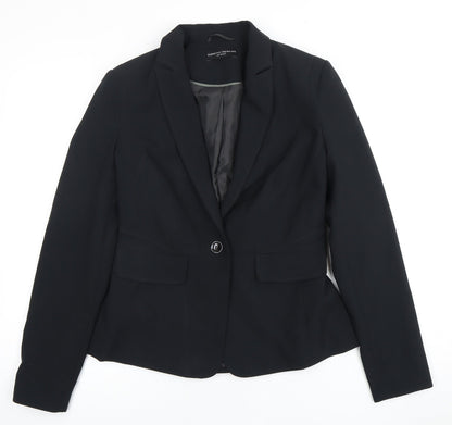 Dorothy Perkins Women's Black Suit Jacket Size 10