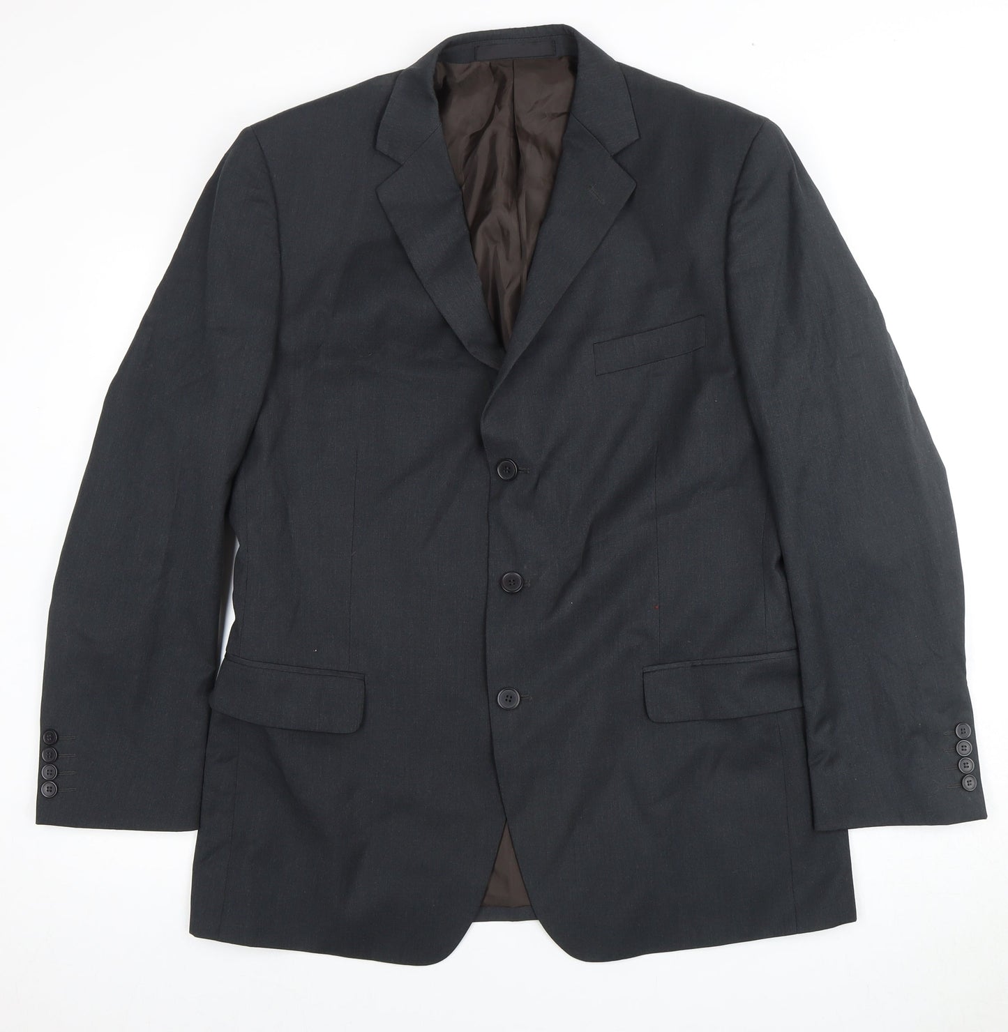 Mens UK Size 42 Marks and Spencer Regular Grey Suit Jacket