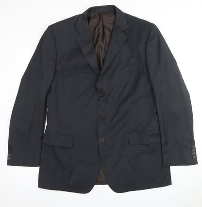 Mens UK Size 42 Marks and Spencer Regular Grey Suit Jacket