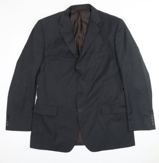 Mens UK Size 42 Marks and Spencer Regular Grey Suit Jacket