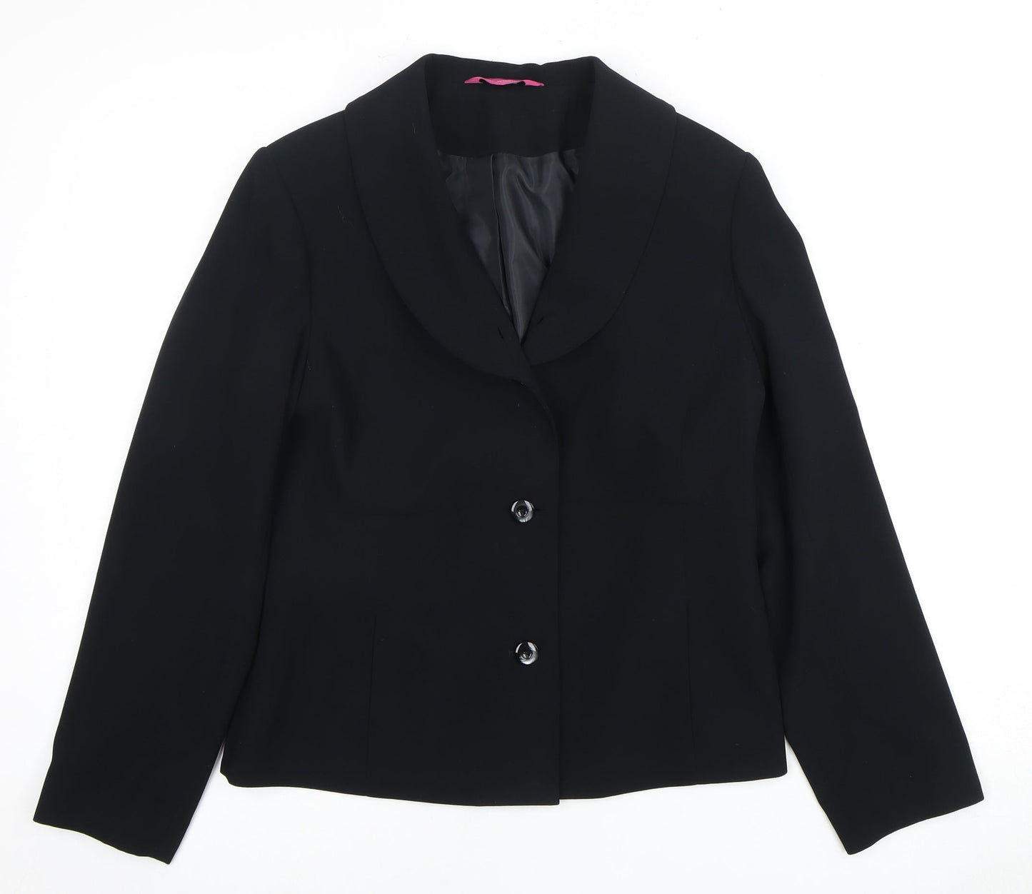 Womens UK Size 12 For Women Regular Black Blazer