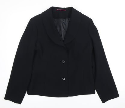 Womens UK Size 12 For Women Regular Black Blazer