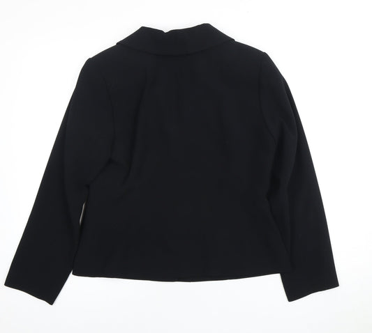 Womens UK Size 12 For Women Regular Black Blazer