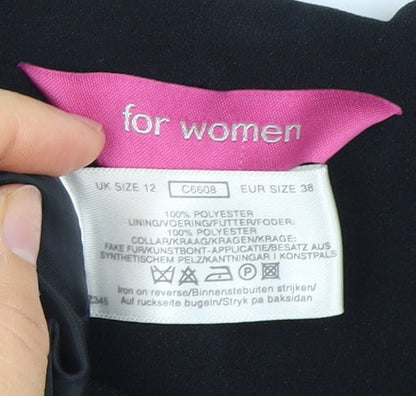 Womens UK Size 12 For Women Regular Black Blazer