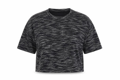 BEFORE DARK Women's Black T-Shirt, Size M, Relaxed Fit