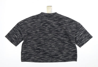 BEFORE DARK Women's Black T-Shirt, Size M, Relaxed Fit