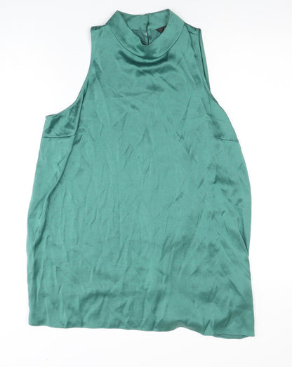 Next Women’s Green Sleeveless High Neck Top
