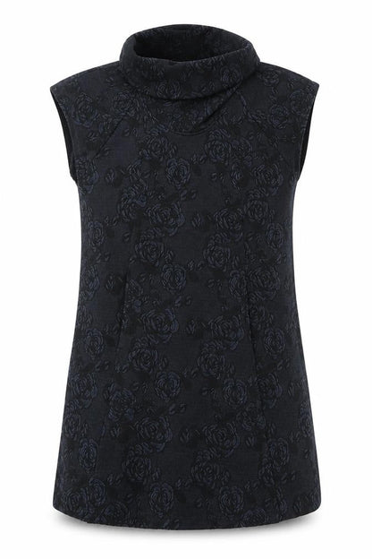 VIZ-A-VIZ Women's Black Floral Dress Size 10
