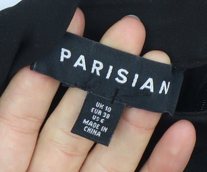Parisian Women's Black Bodycon Dress Size 10
