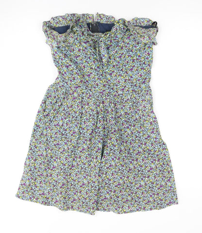 QED London Women's Multicoloured Floral Dress Size 10