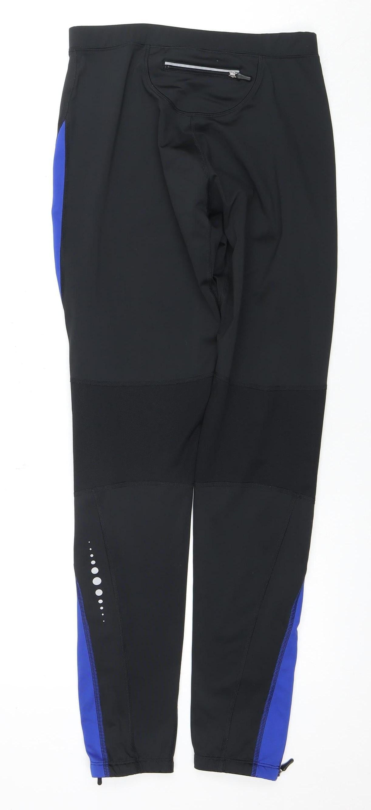 Next Unisex Track Pants M Black/Blue Breathable