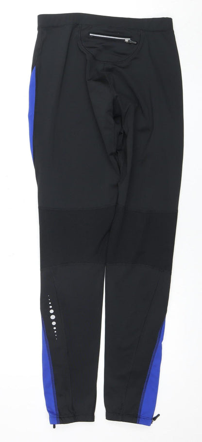 Next Unisex Track Pants M Black/Blue Breathable