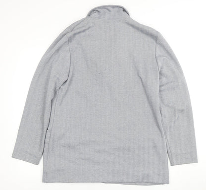 Weekenders Grey Women's Blazer M, Herringbone Casual
