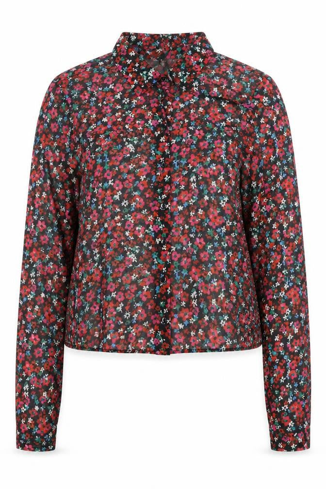 Womens UK Size 12 Y.A.S Multicoloured Basic Blouse