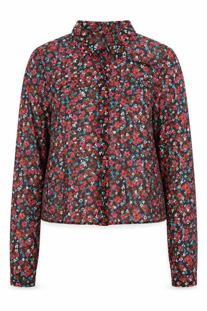 Womens UK Size 12 Y.A.S Multicoloured Basic Blouse