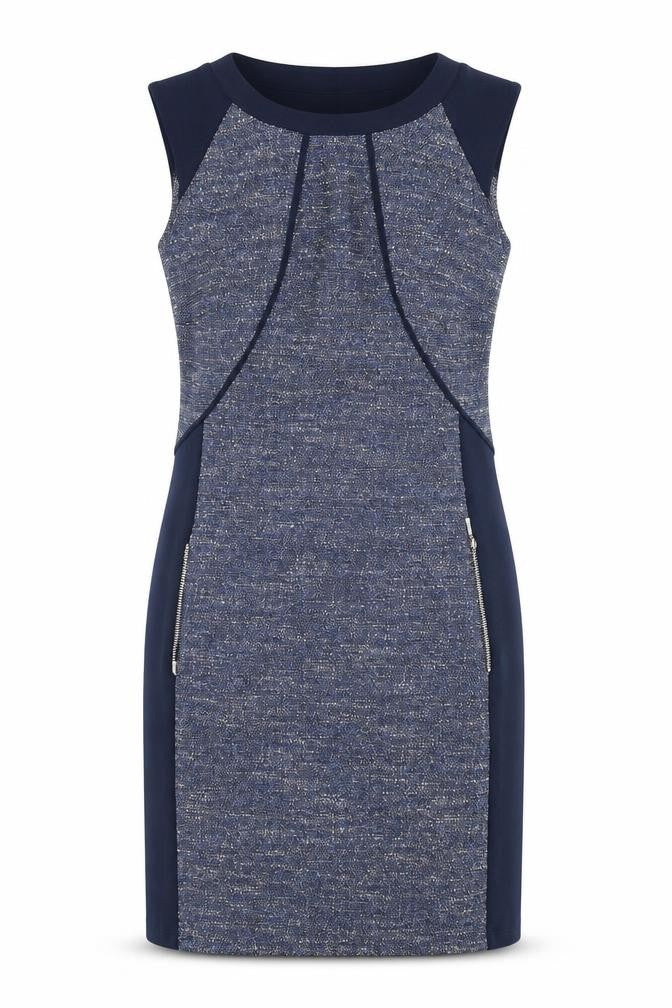 Dorothy Perkins Women's Blue Sheath Dress Size 8