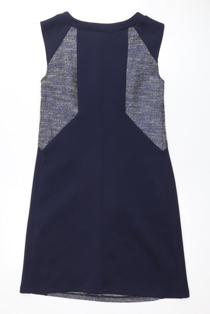 Dorothy Perkins Women's Blue Sheath Dress Size 8