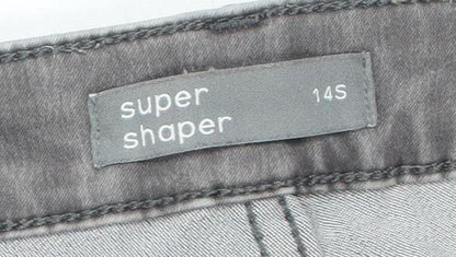Womens UK Size 14 Slim Unknown Slim Fit Skinny Grey Jeans