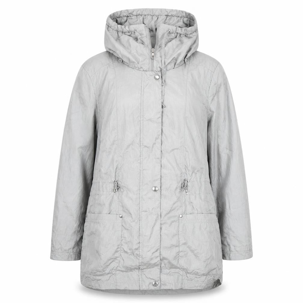 Bonmarché Women's Grey Parka Jacket Size 16