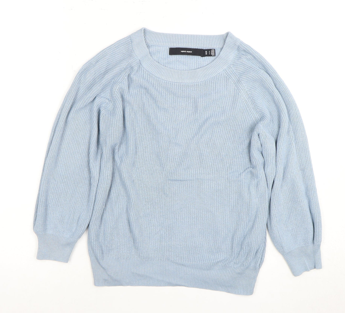 Womens UK Size 8 VERO MODA Blue Pullover Jumper