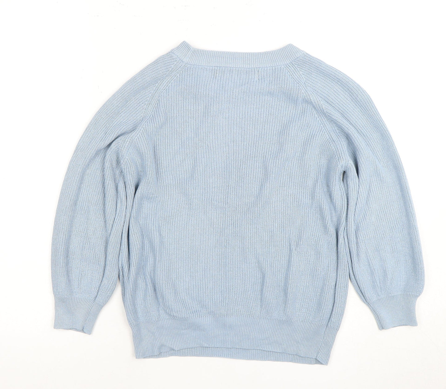 Womens UK Size 8 VERO MODA Blue Pullover Jumper