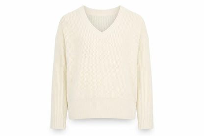 Womens UK Size S Noisy may Ivory Pullover Jumper
