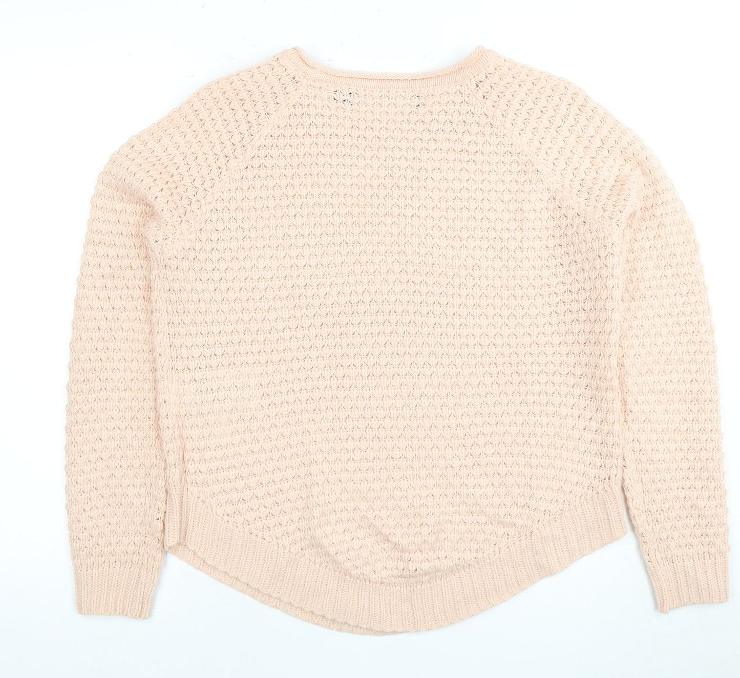 Womens UK Size S VERO MODA Pink Pullover Jumper