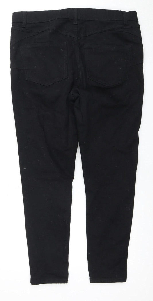 New Look Women's Black Jeans Size 12 Short