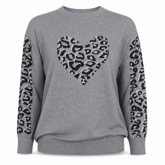 Womens UK Size 1214 Simply Be Grey Pullover Jumper