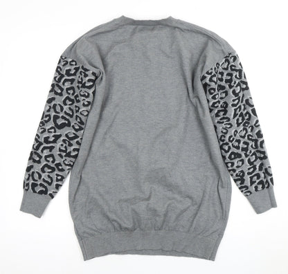 Womens UK Size 1214 Simply Be Grey Pullover Jumper