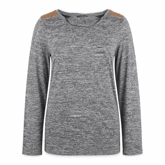 Womens UK Size L Only Grey Jersey T-Shirt