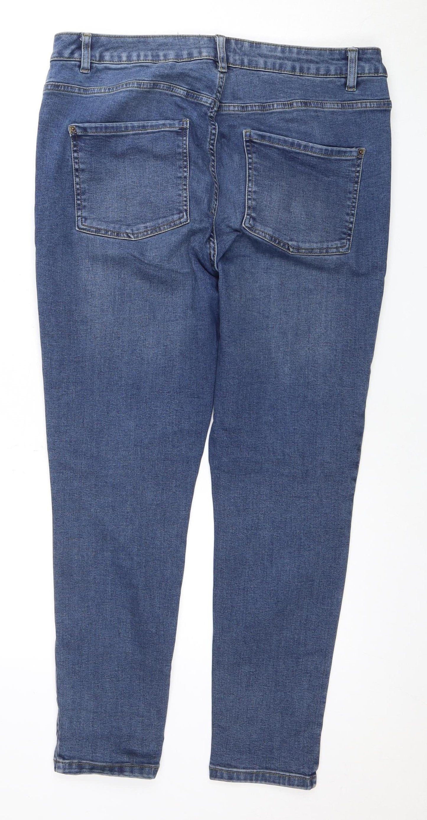 Dorothy Perkins Women's Blue Skinny Jeans Size 16