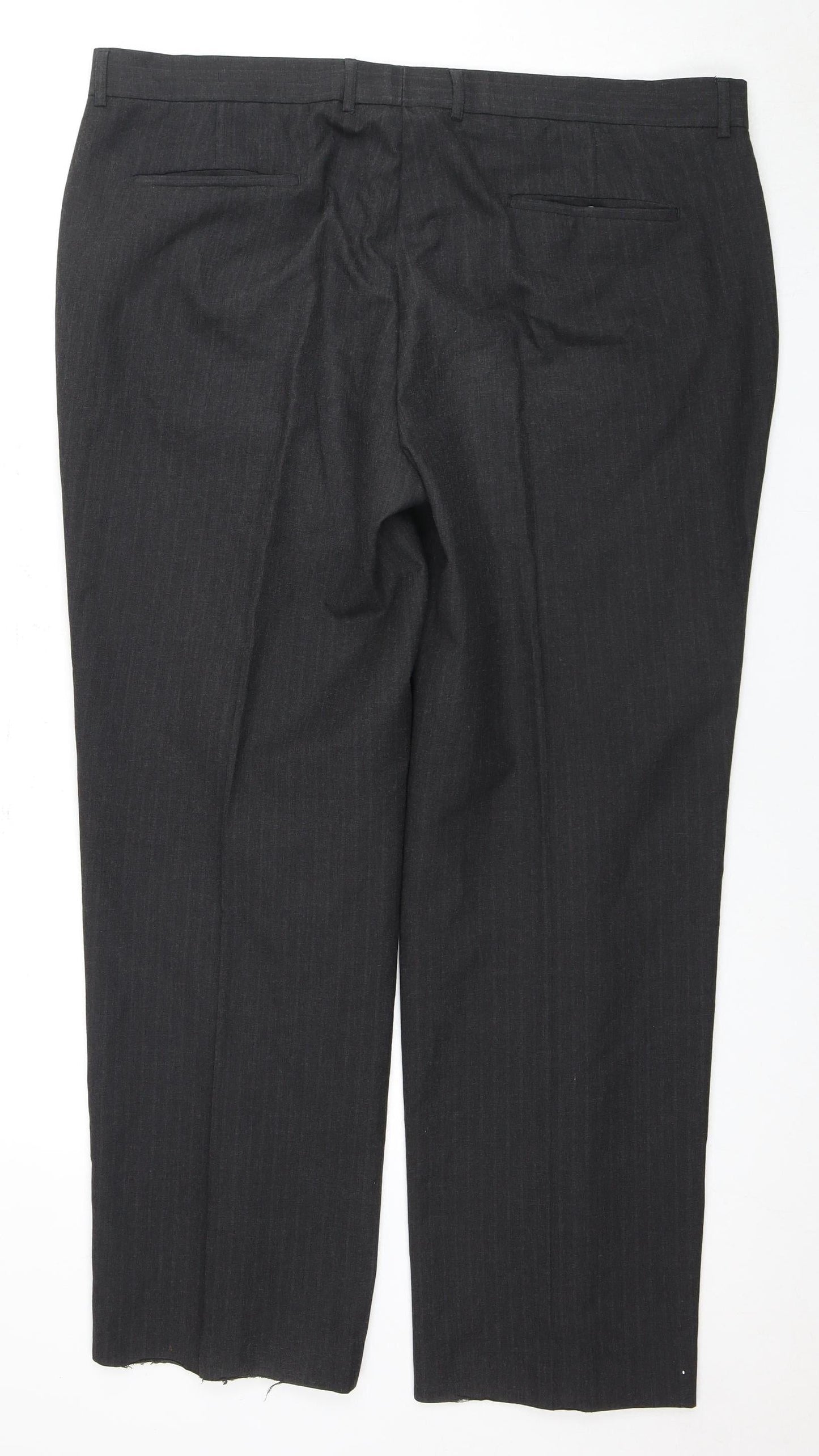 Burton Men's Black Trousers Size 42 Workwear