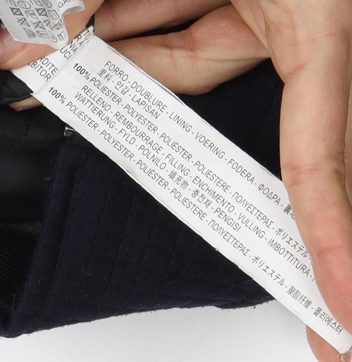 Zara Man Men's Blue XL Bomber Jacket with Zip