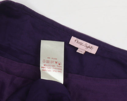 Phase Eight Women's Purple A-Line Skirt, Size 14