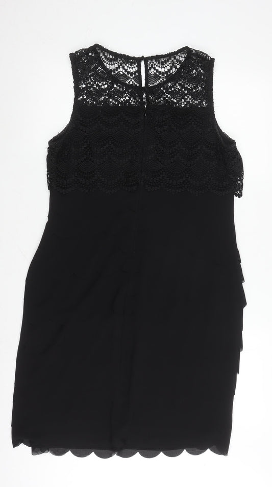 Debenhams Women's Black Petite Sleeveless Dress