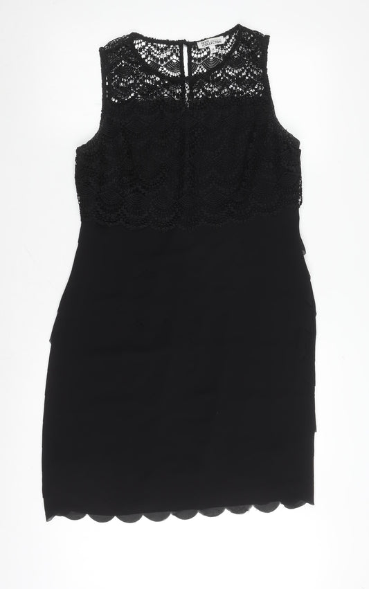 Debenhams Women's Black Petite Sleeveless Dress