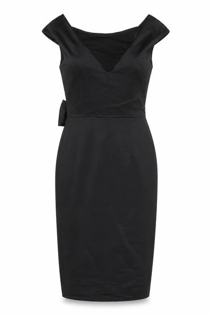 Oasis Women's Black Sleeveless Pencil Dress, Size 8