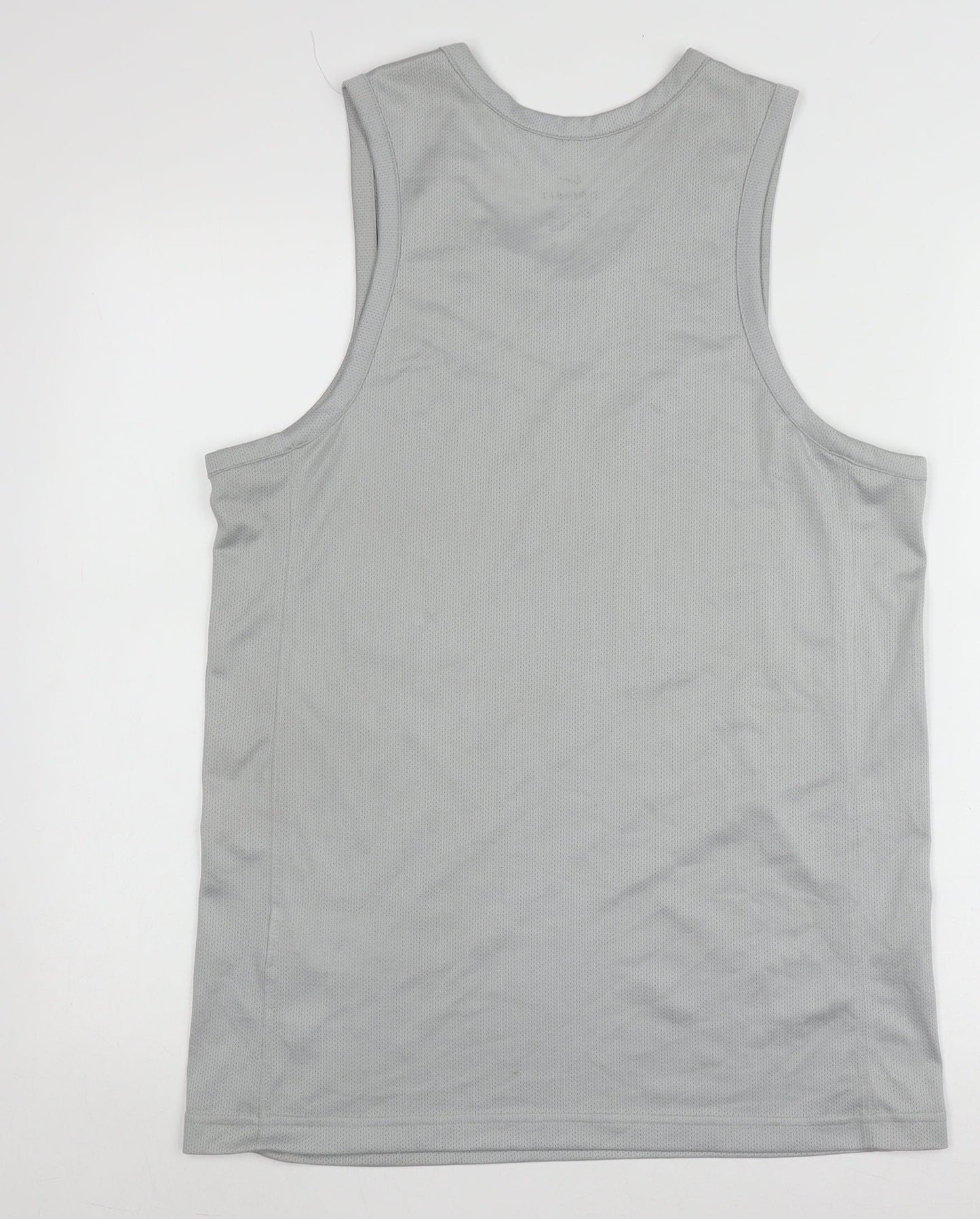 Mens UK Size S Nike Grey Running & Jogging Gym & Training Tank