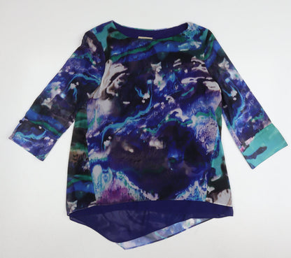 Womens UK Size 10 Phase Eight Multicoloured Basic Blouse
