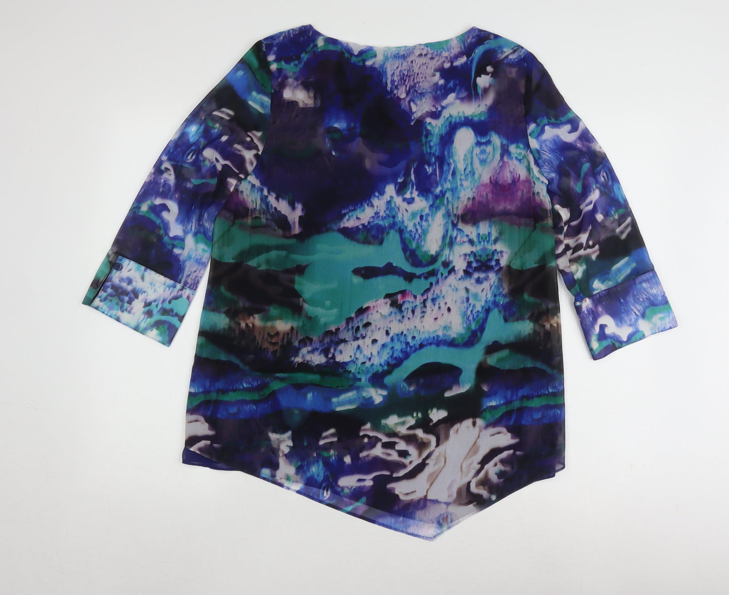 Womens UK Size 10 Phase Eight Multicoloured Basic Blouse