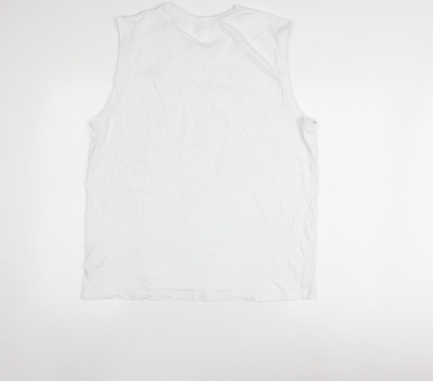 Slazenger Men's White XL Tank Top for Gym & Training