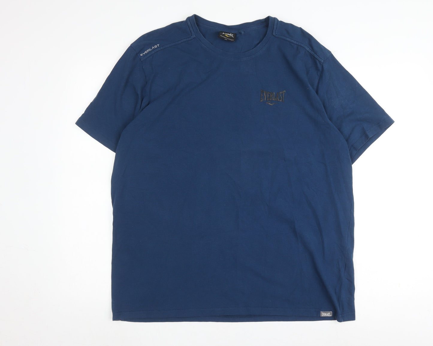 Mens UK Size 2XL Everlast Blue  T-Shirt