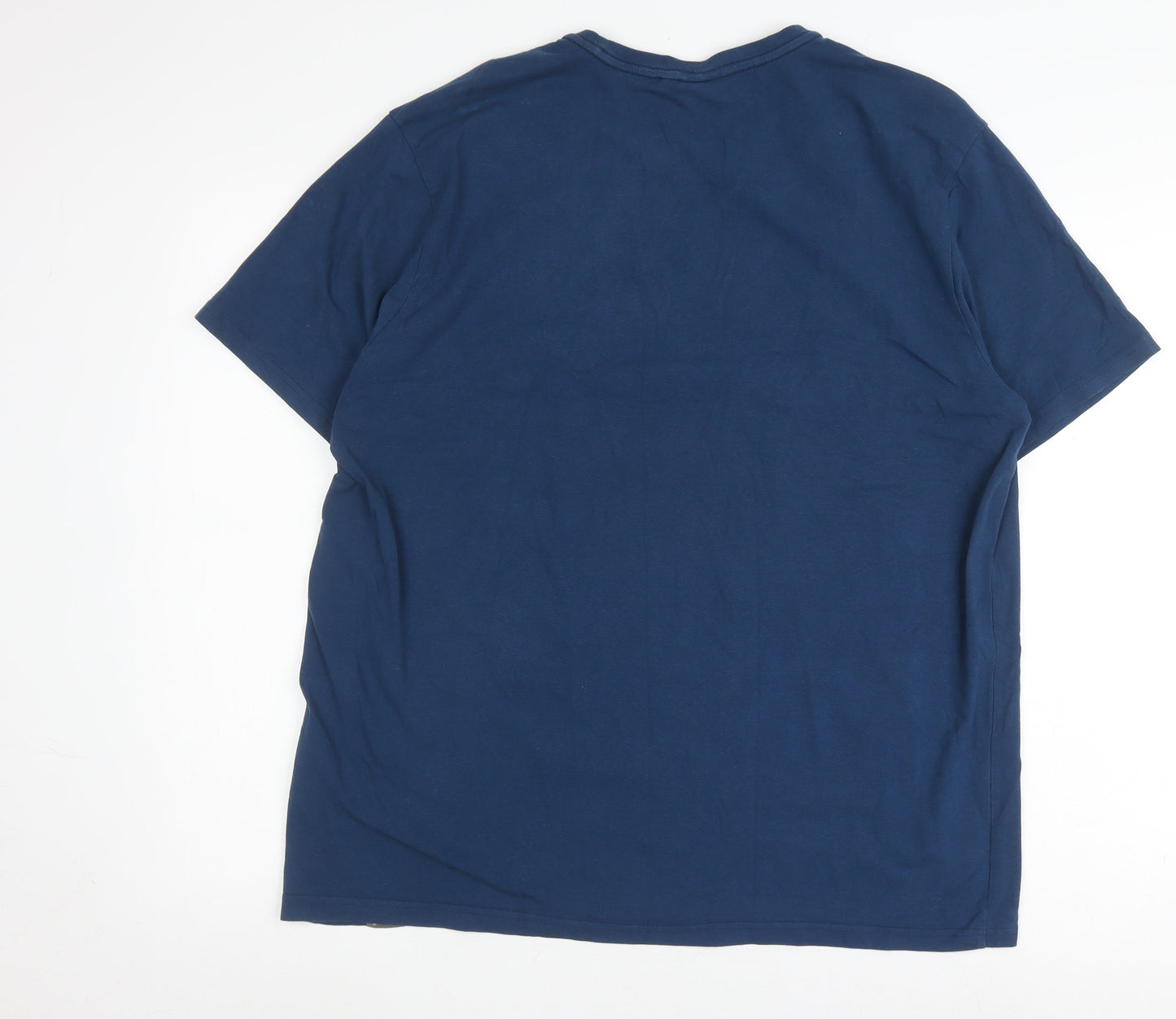 Mens UK Size 2XL Everlast Blue  T-Shirt