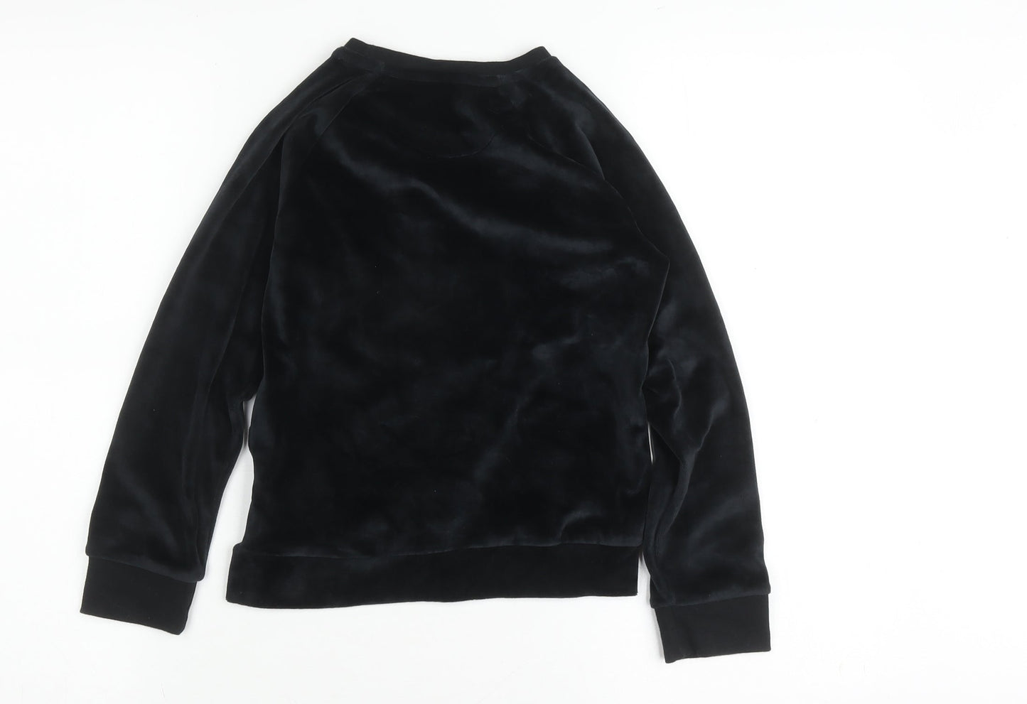 Marks and Spencer Girls Black Star Wars Velour Sweatshirt M